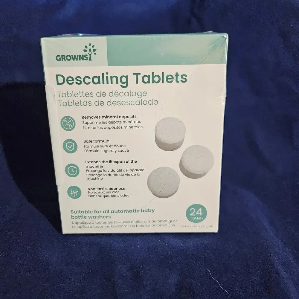 Growns Descaling Tablets 24 Tablets Baby bottle Washers